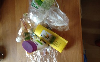 Müll für den Gelben Sack